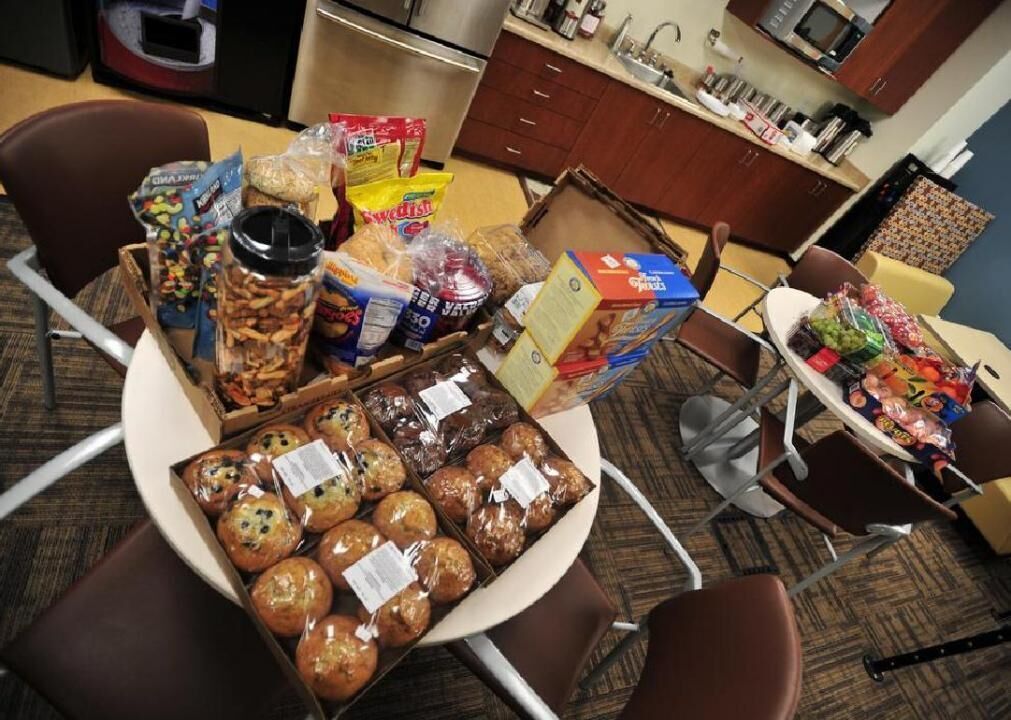 Office workers develop a snack habit